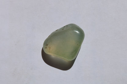 Clear Agate tumbled stone 7.8g Rocks and Things