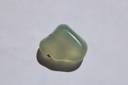 Clear Agate tumbled stone 7.8g Rocks and Things