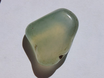 Clear Agate tumbled stone 7.8g Rocks and Things