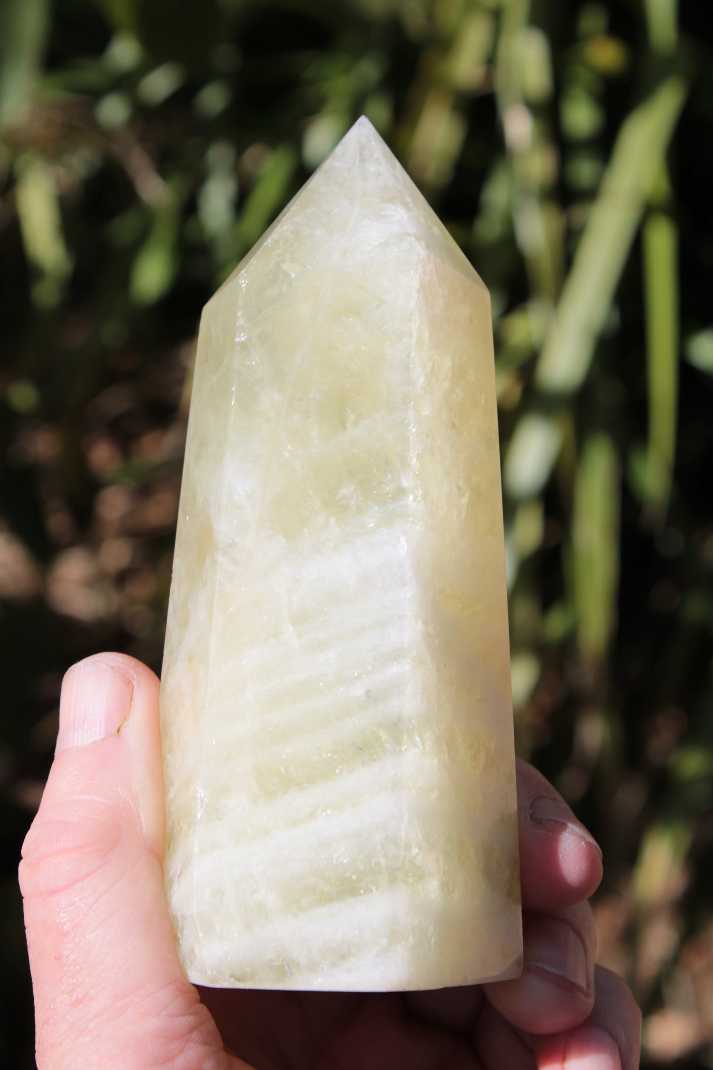 Smoky Citrine obelisk 472g Rocks and Things