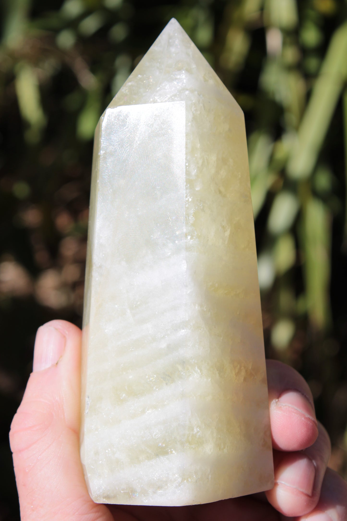 Smoky Citrine obelisk 472g Rocks and Things