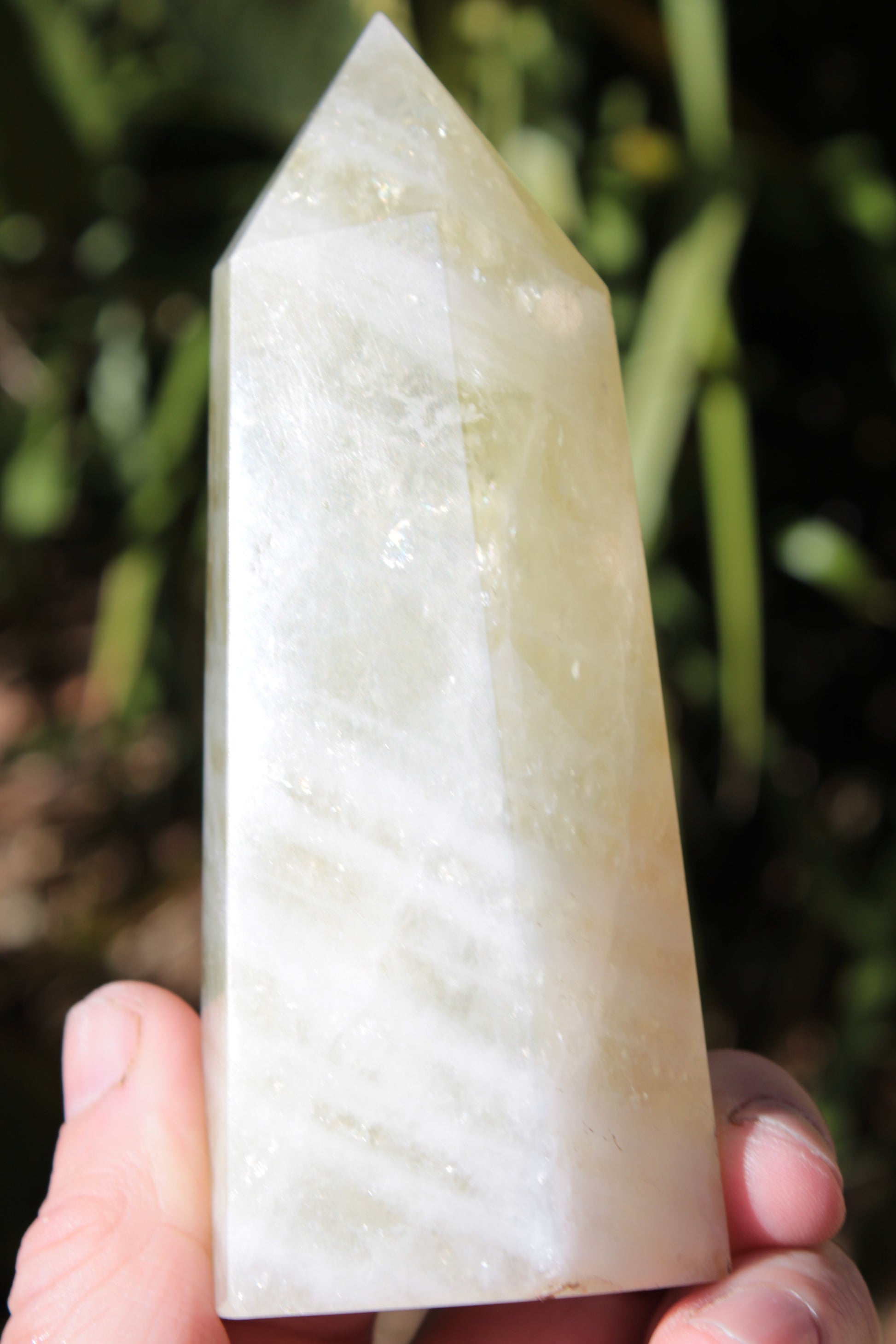 Smoky Citrine obelisk 472g Rocks and Things