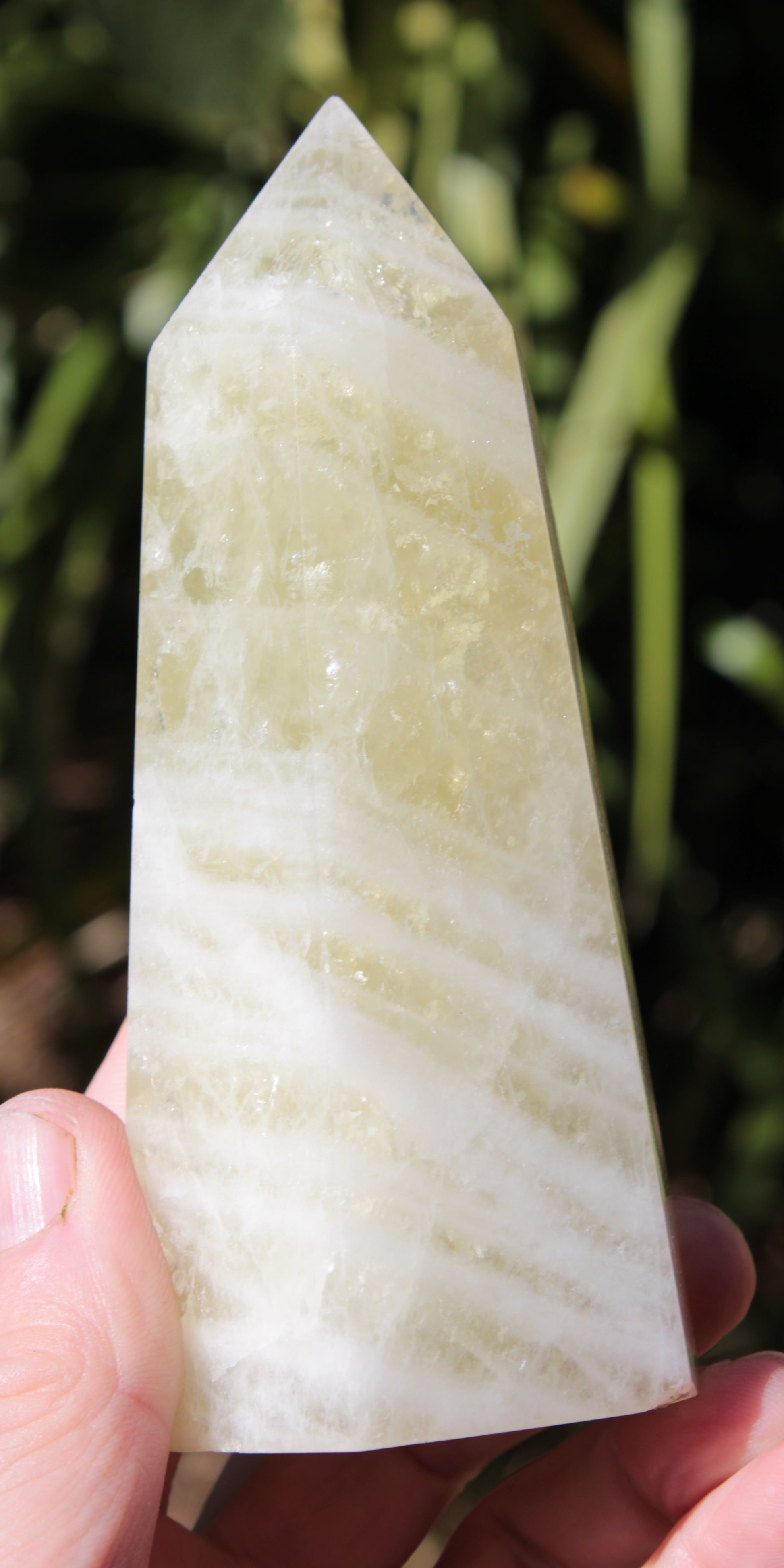 Smoky Citrine obelisk 472g Rocks and Things