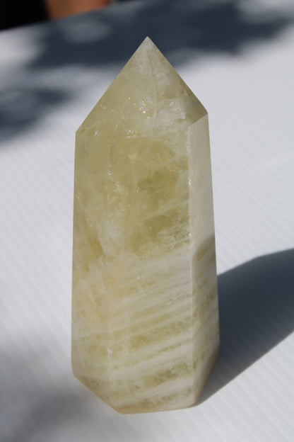 Smoky Citrine obelisk 472g Rocks and Things