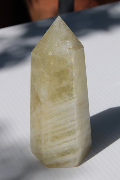 Smoky Citrine obelisk 472g Rocks and Things