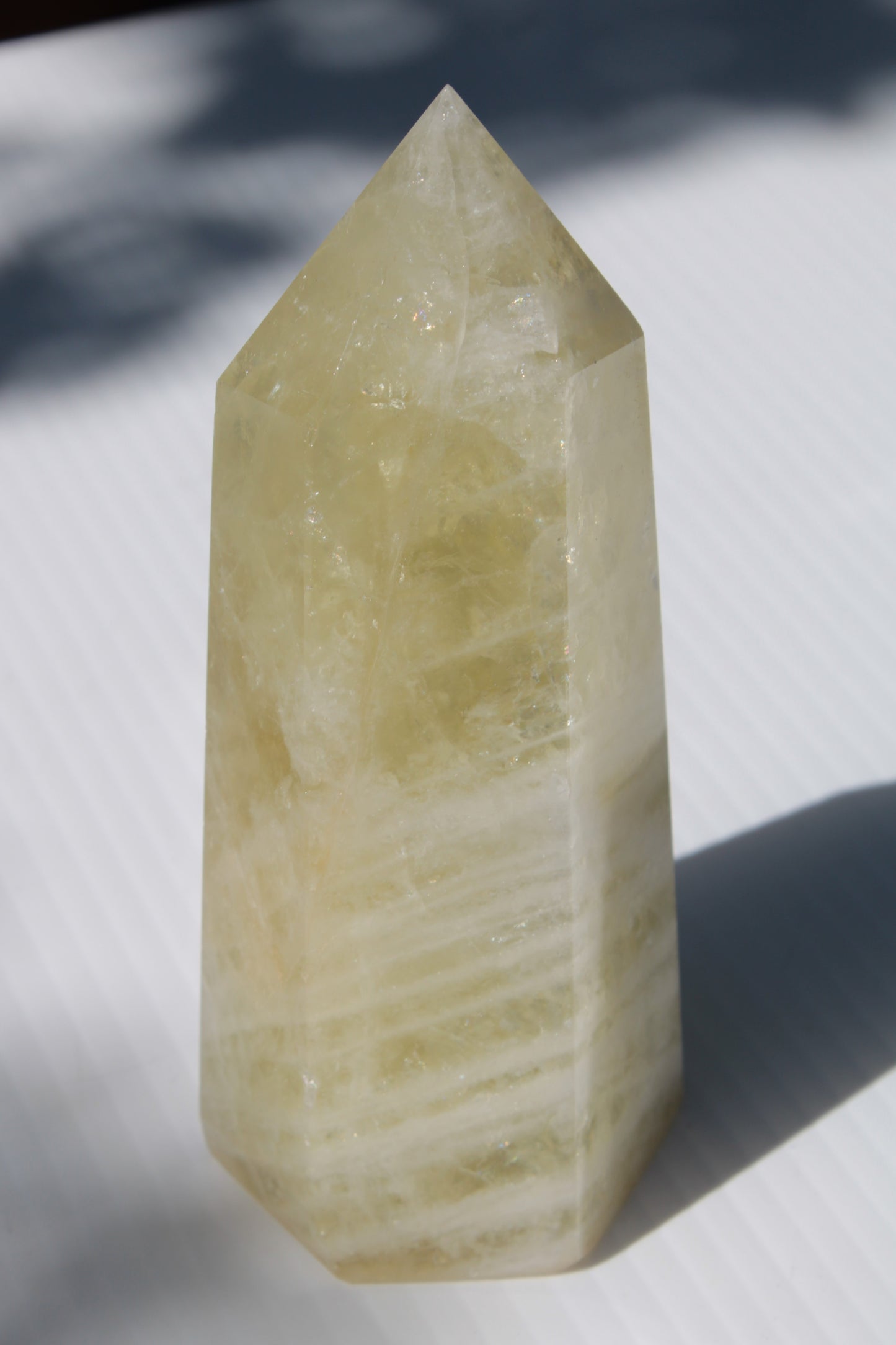 Smoky Citrine obelisk 472g Rocks and Things