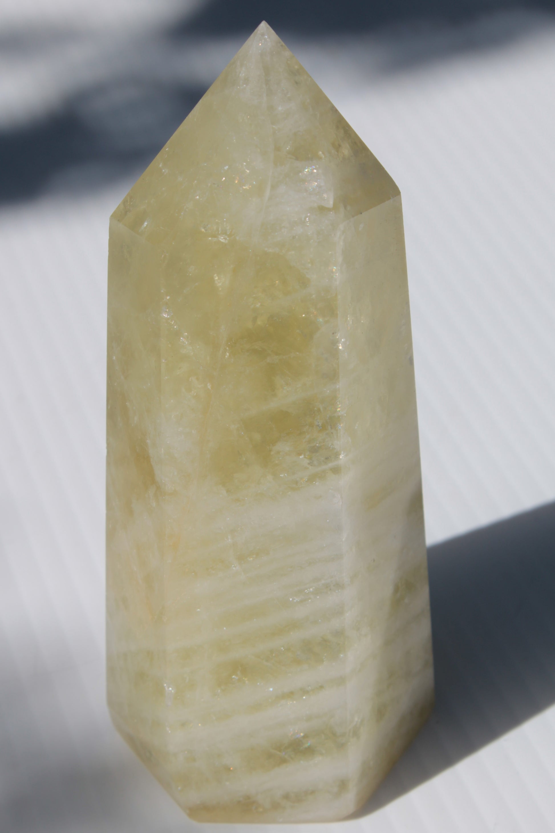 Smoky Citrine obelisk 472g Rocks and Things