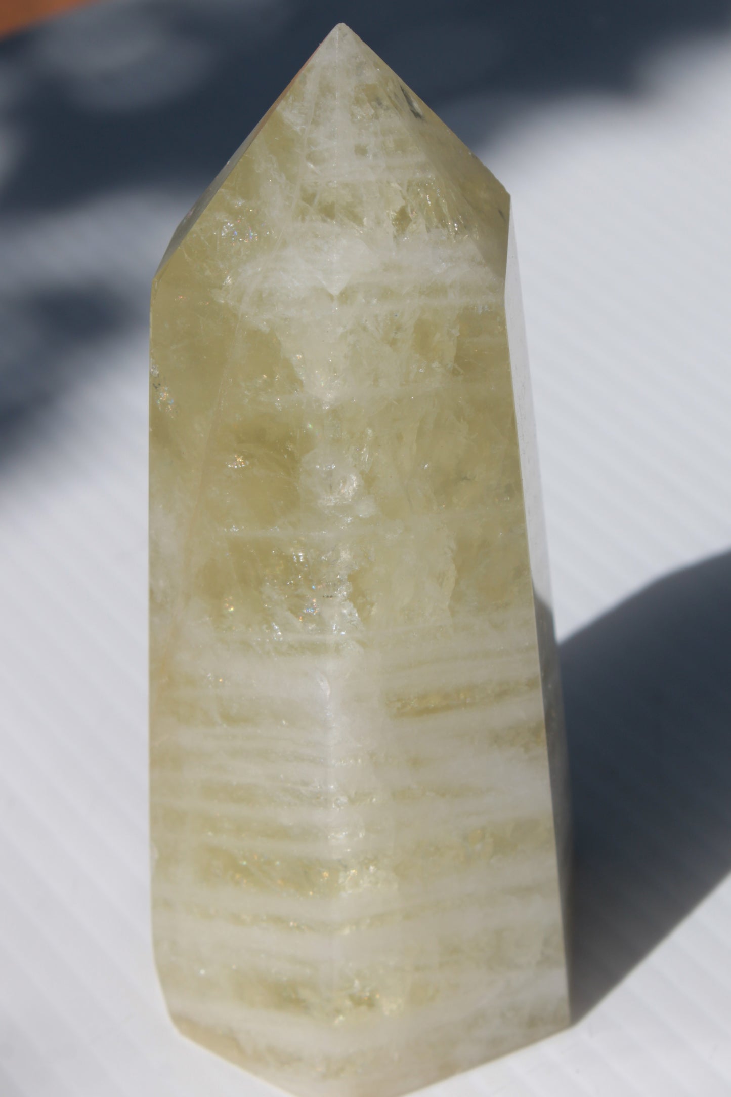 Smoky Citrine obelisk 472g Rocks and Things