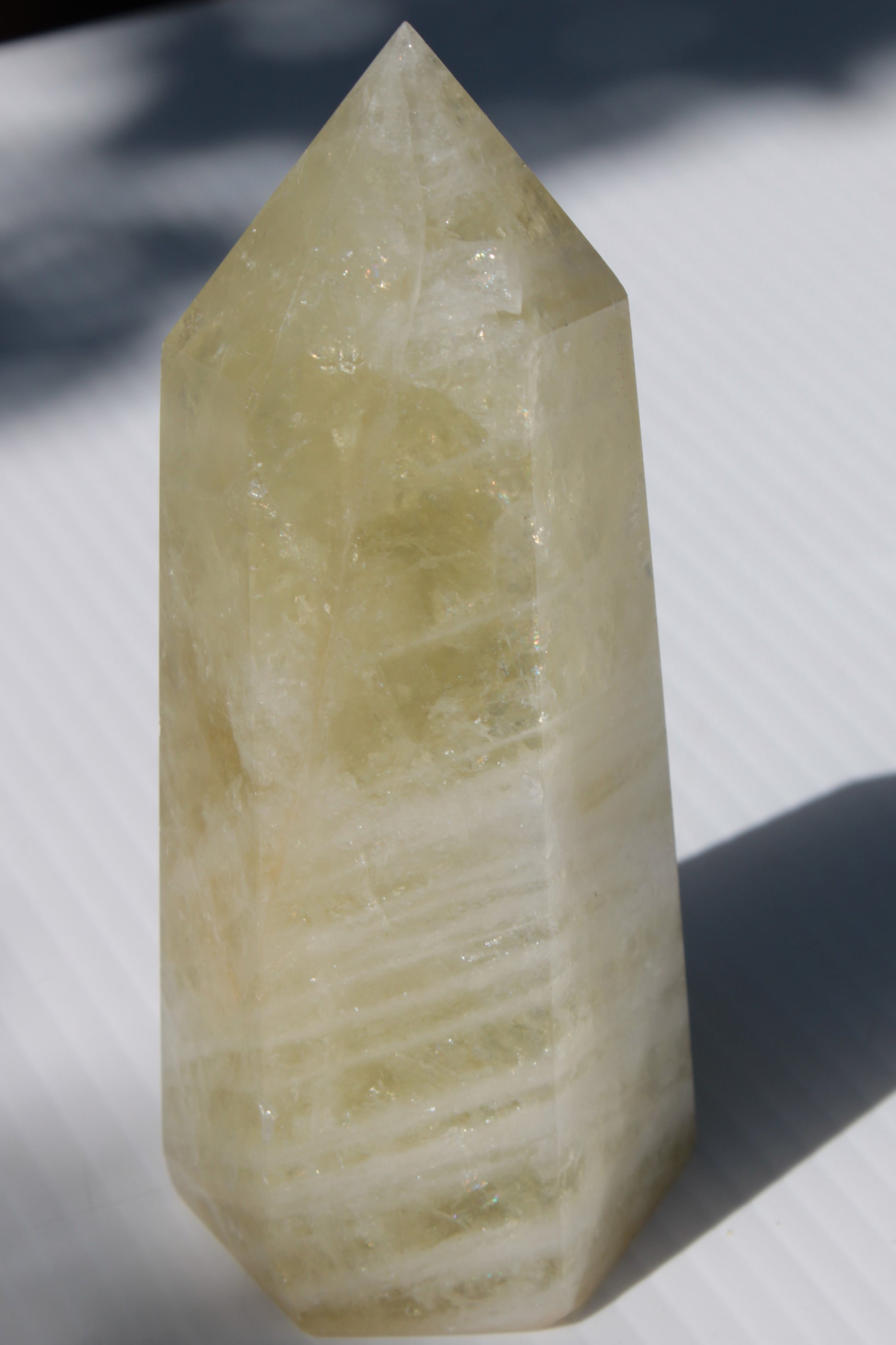 Smoky Citrine obelisk 472g Rocks and Things