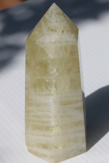 Smoky Citrine obelisk 472g Rocks and Things