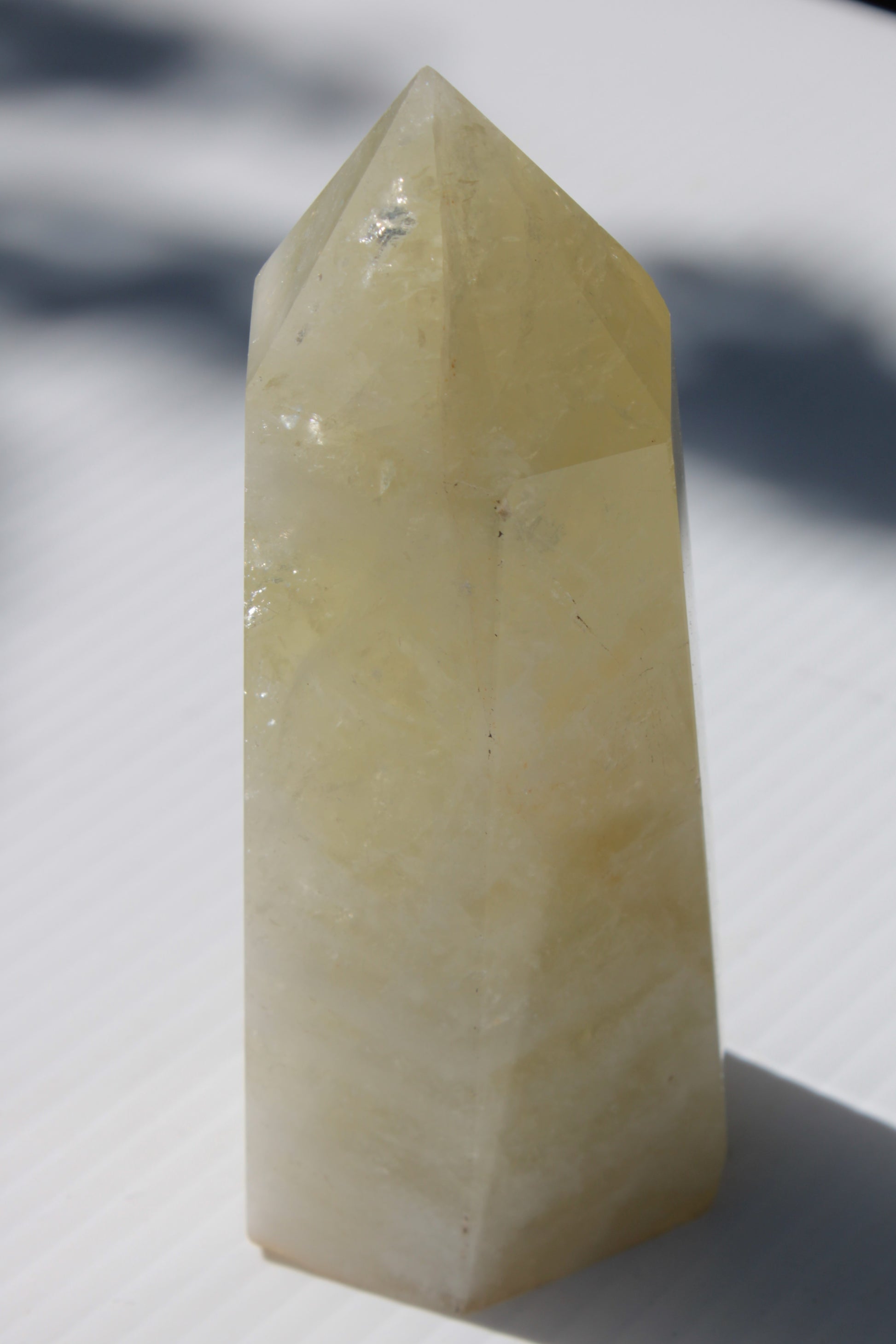 Smoky Citrine obelisk 472g Rocks and Things