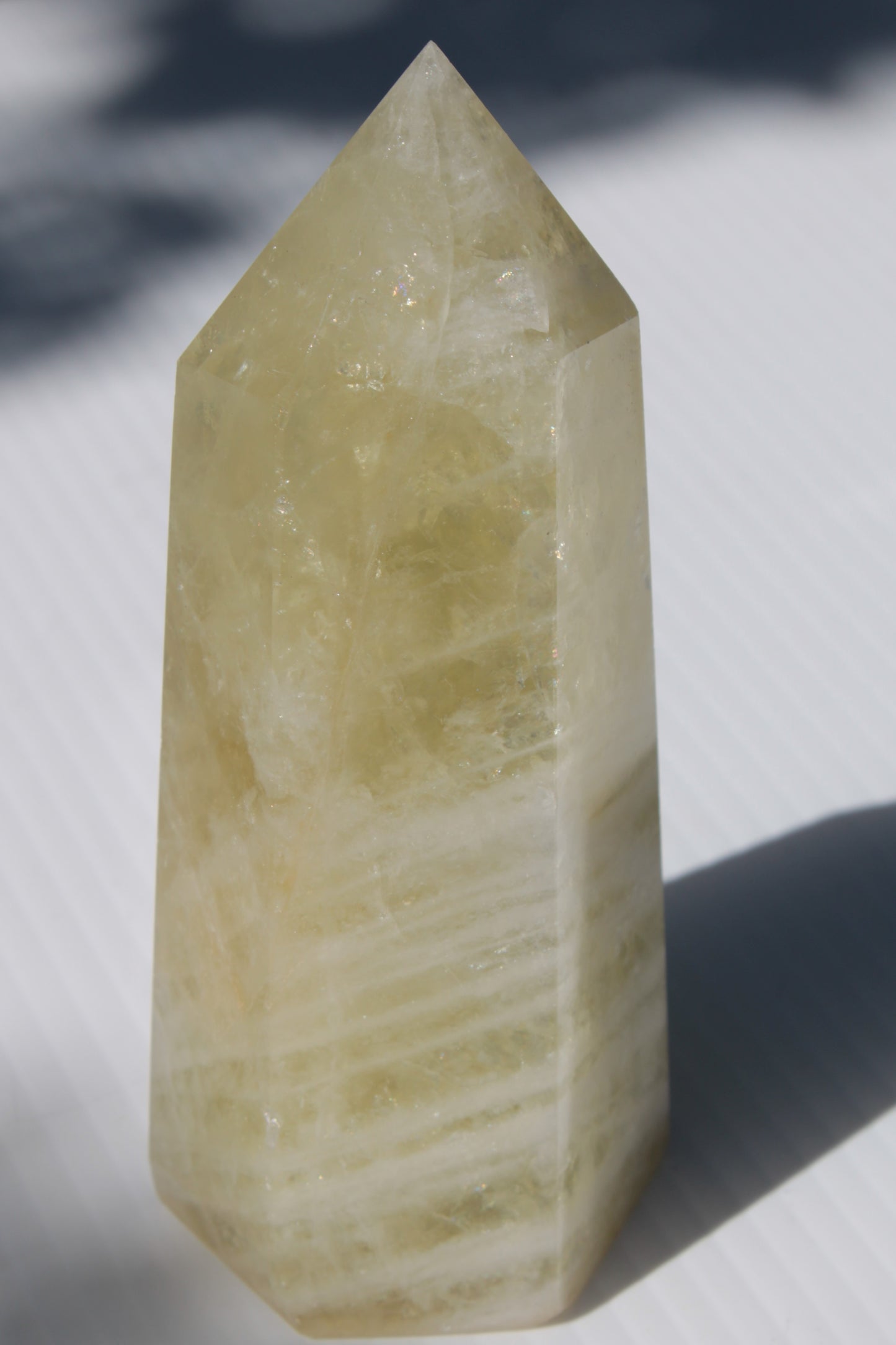 Smoky Citrine obelisk 472g Rocks and Things