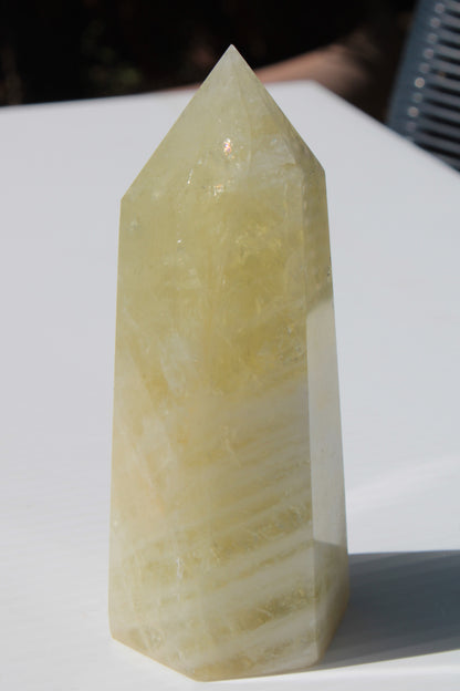 Smoky Citrine obelisk 472g Rocks and Things