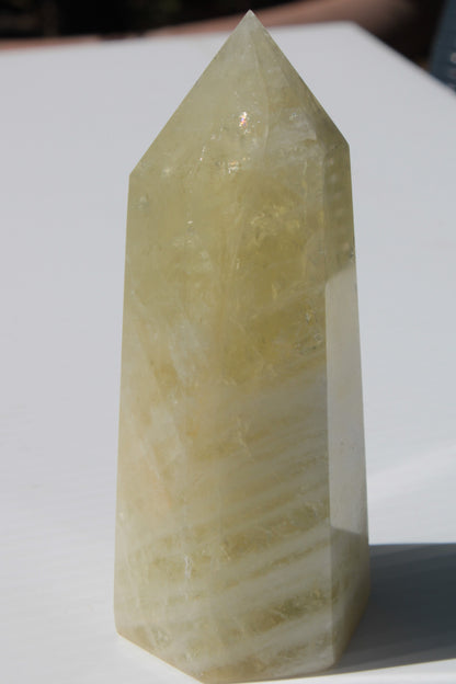 Smoky Citrine obelisk 472g Rocks and Things