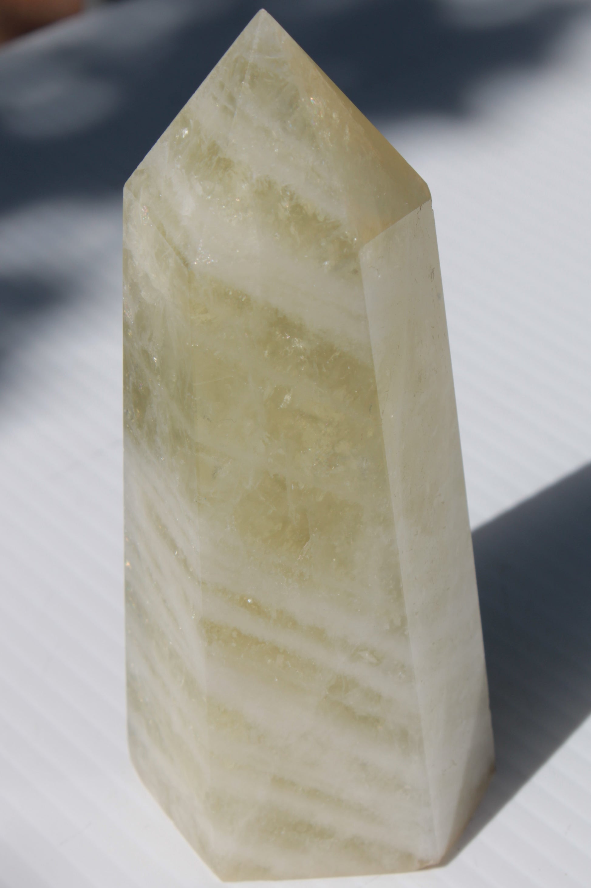 Smoky Citrine obelisk 472g Rocks and Things