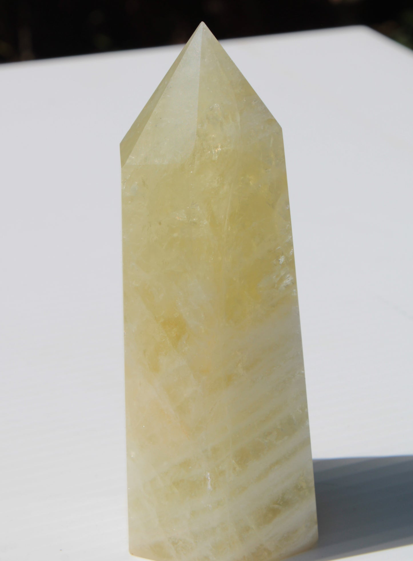 Smoky Citrine obelisk 472g Rocks and Things