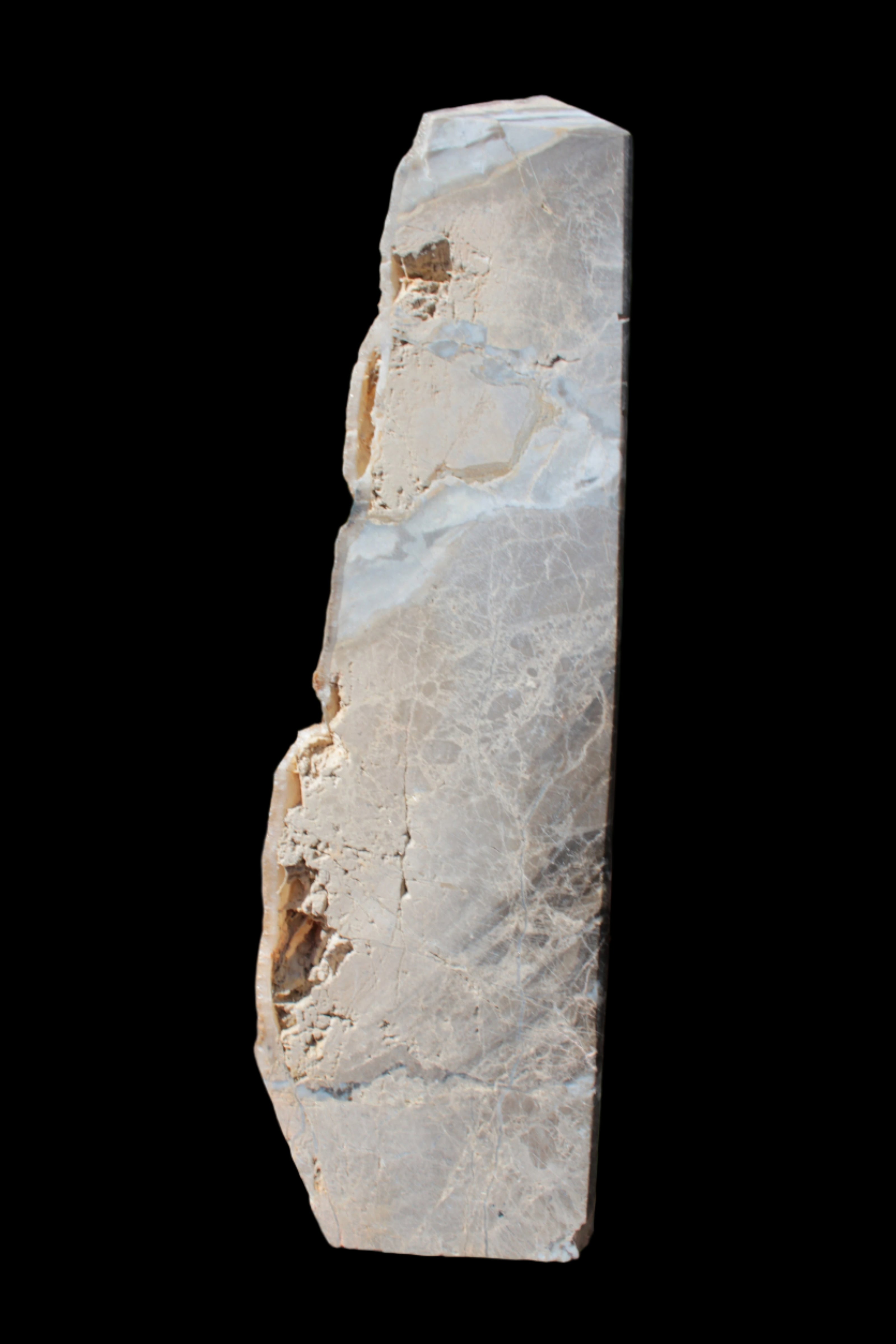 Sphalerite druzy geode obelisk 1187g Rocks and Things