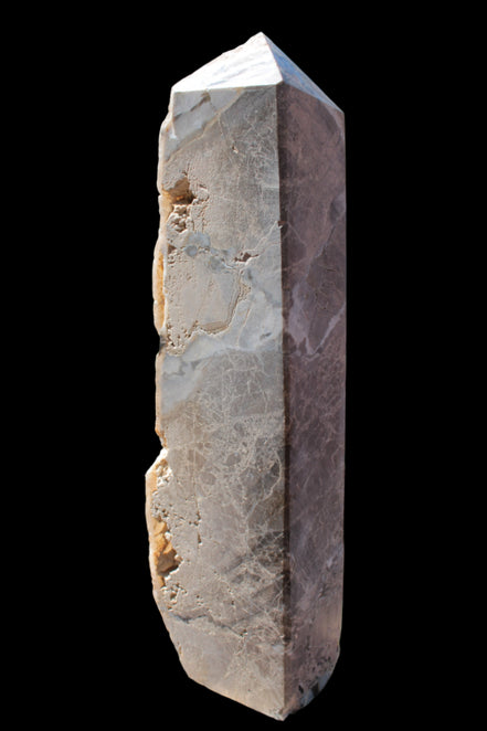 Sphalerite drusy geode obelisk 1187g in sunlight - Rocks and Things Store