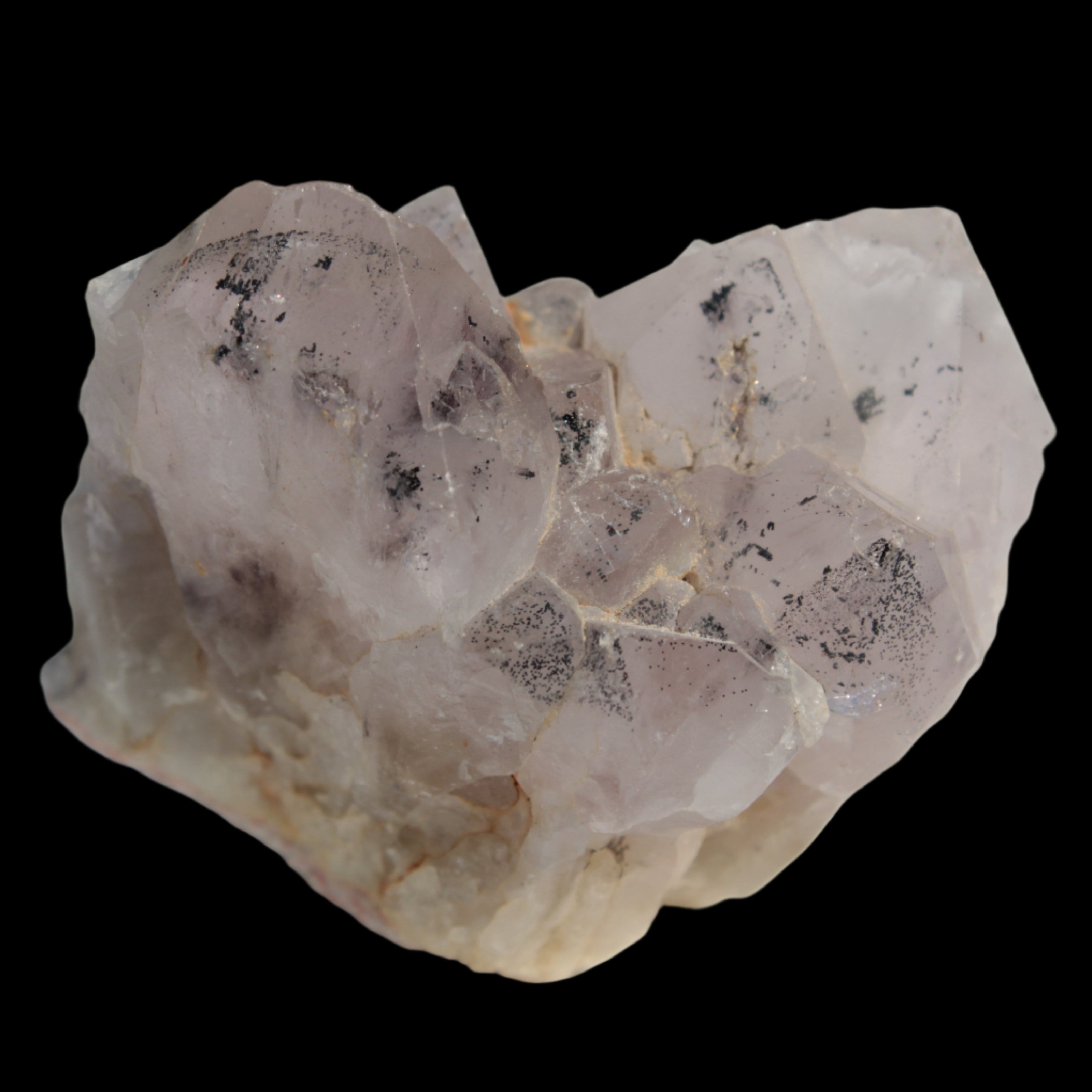 White Silver Mountain Quartz crystal point 66g in sunlight  - Rocks and Things Store