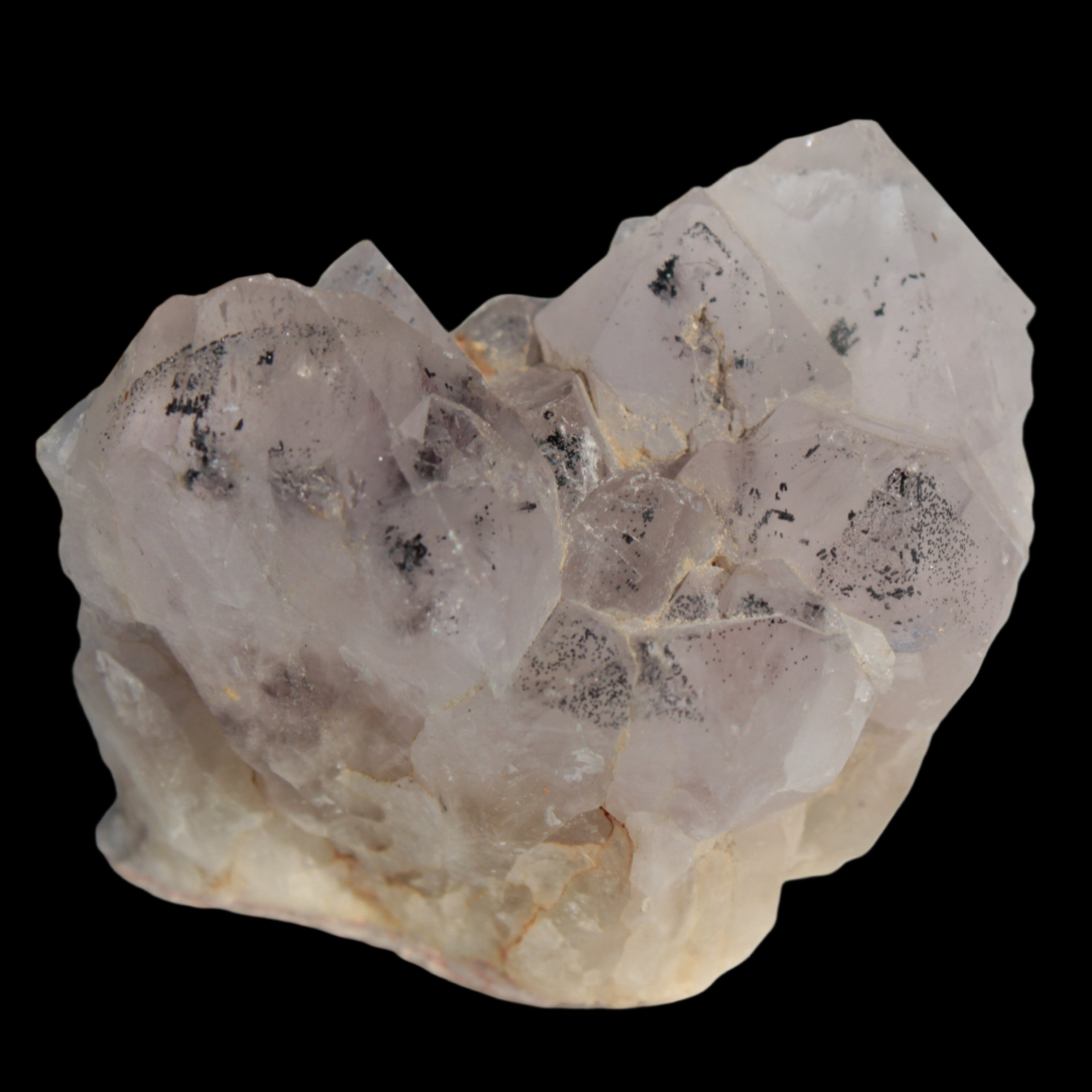 White Silver Mountain Quartz crystal point 66g in sunlight  - Rocks and Things Store