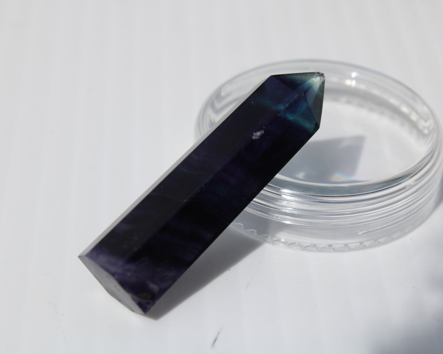 Rainbow Fluorite wand 9.9g Rocks and Things