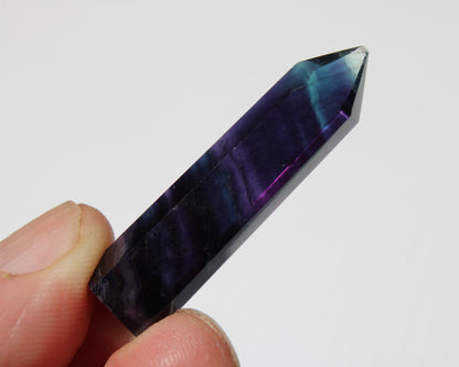 Rainbow Fluorite wand 9.9g Rocks and Things