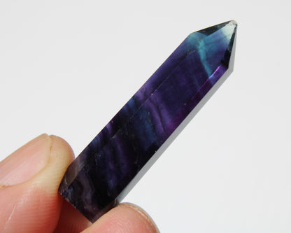 Rainbow Fluorite wand 9.9g Rocks and Things