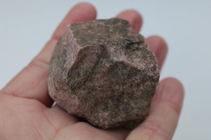 Rhodonite natural stone 113g Rocks and Things