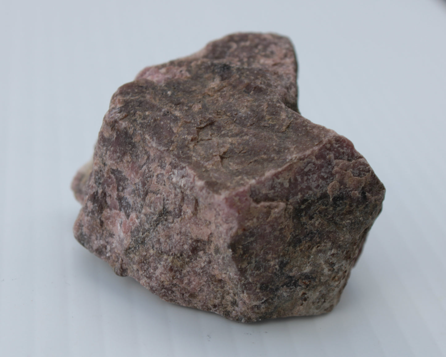 Rhodonite natural stone 113g Rocks and Things