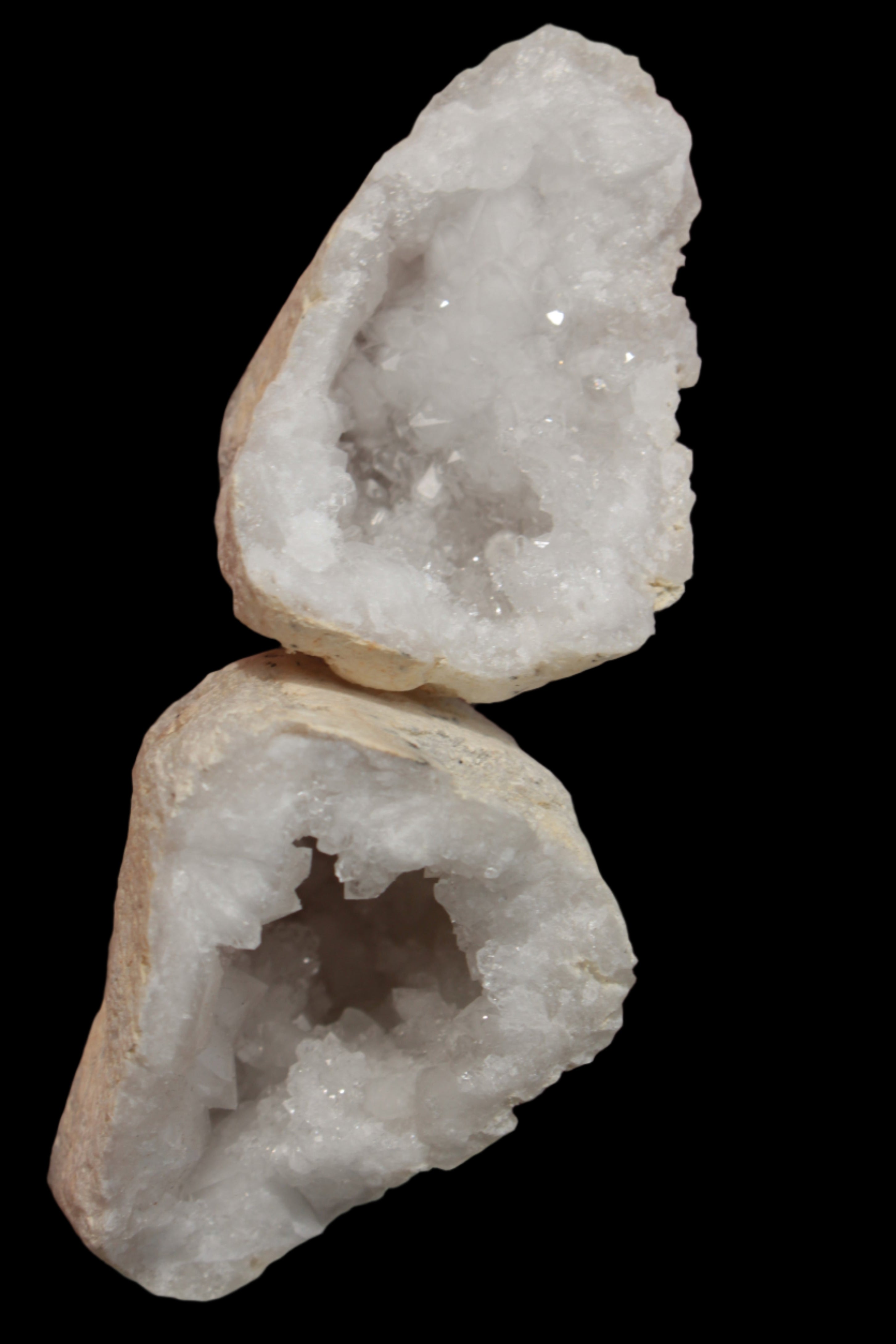 Quartz elestial etched twinned crystal 11.3g in sunshine -  Rocks and Things Store