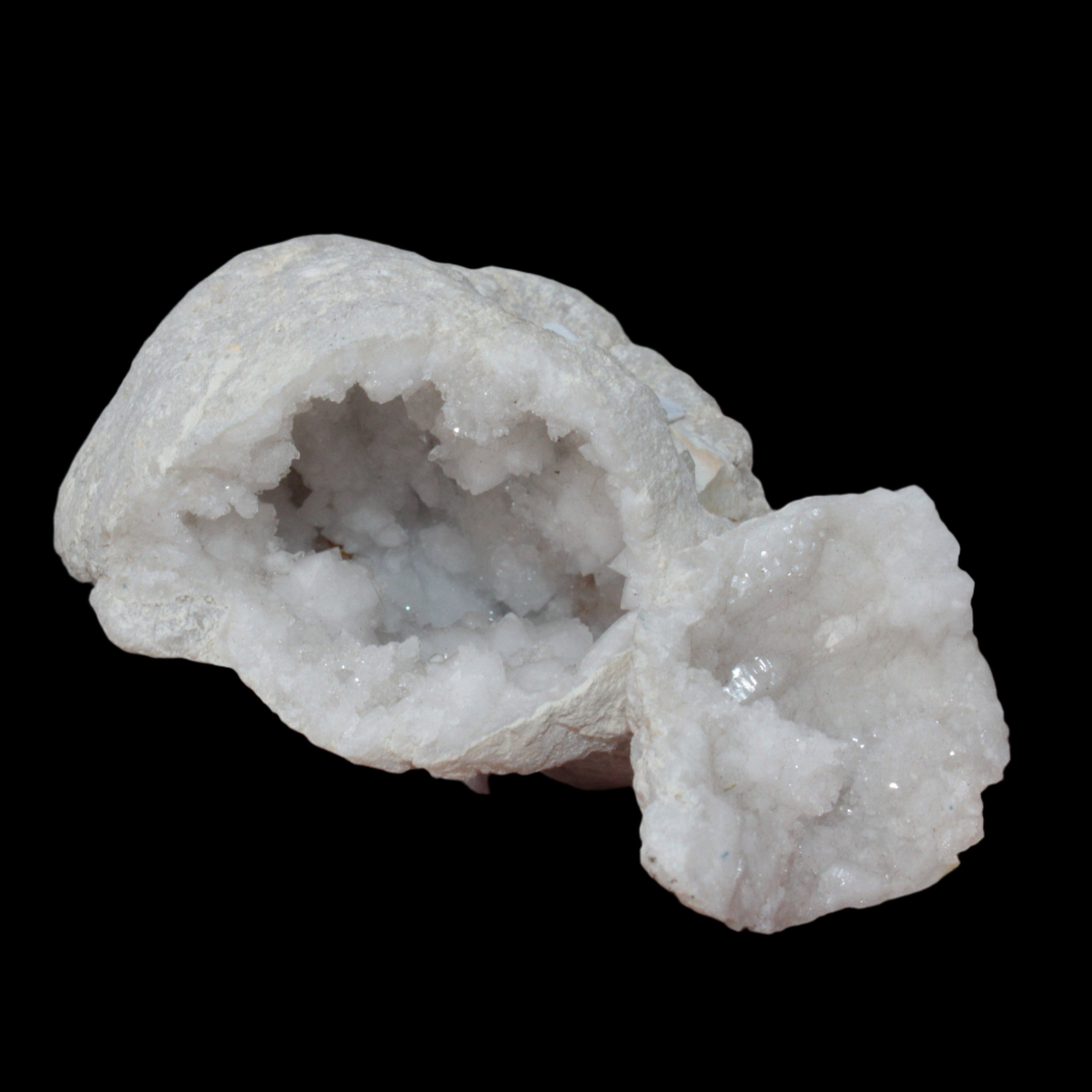 Quartz geode 238.8g in sunshine - Rocks and Things Store