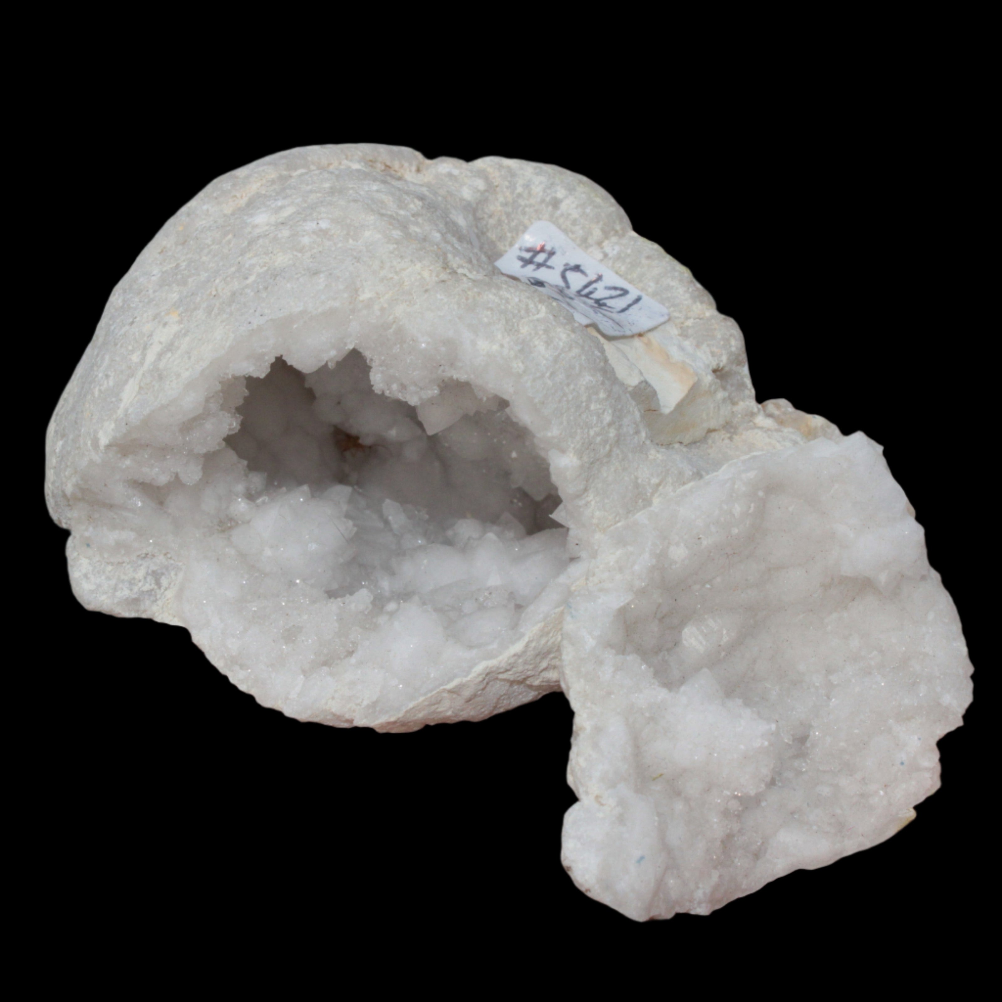 Quartz geode 238.8g in sunshine - Rocks and Things Store