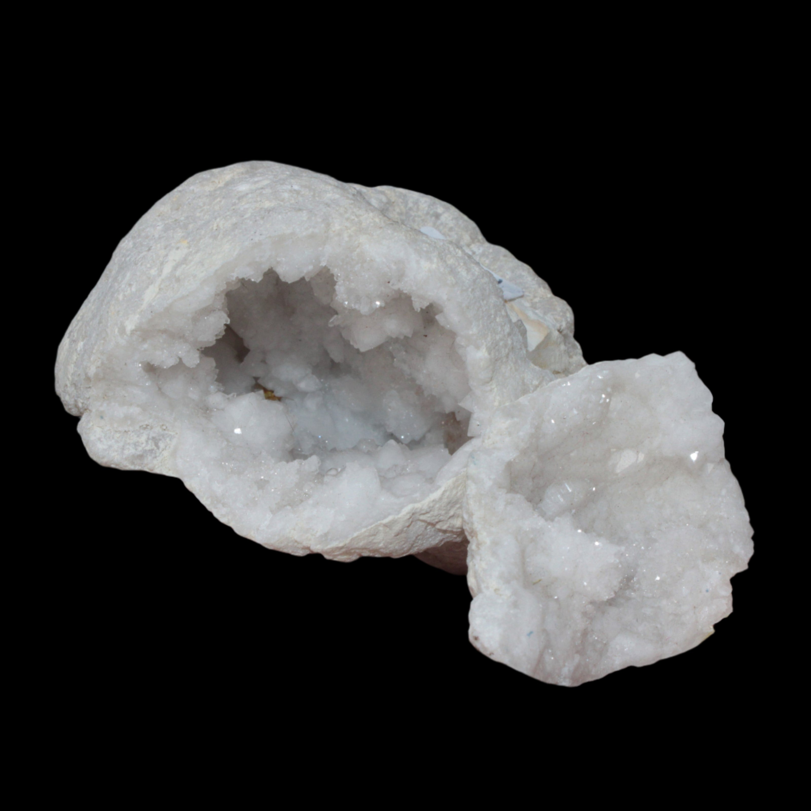 Quartz geode 238.8g in sunshine - Rocks and Things Store
