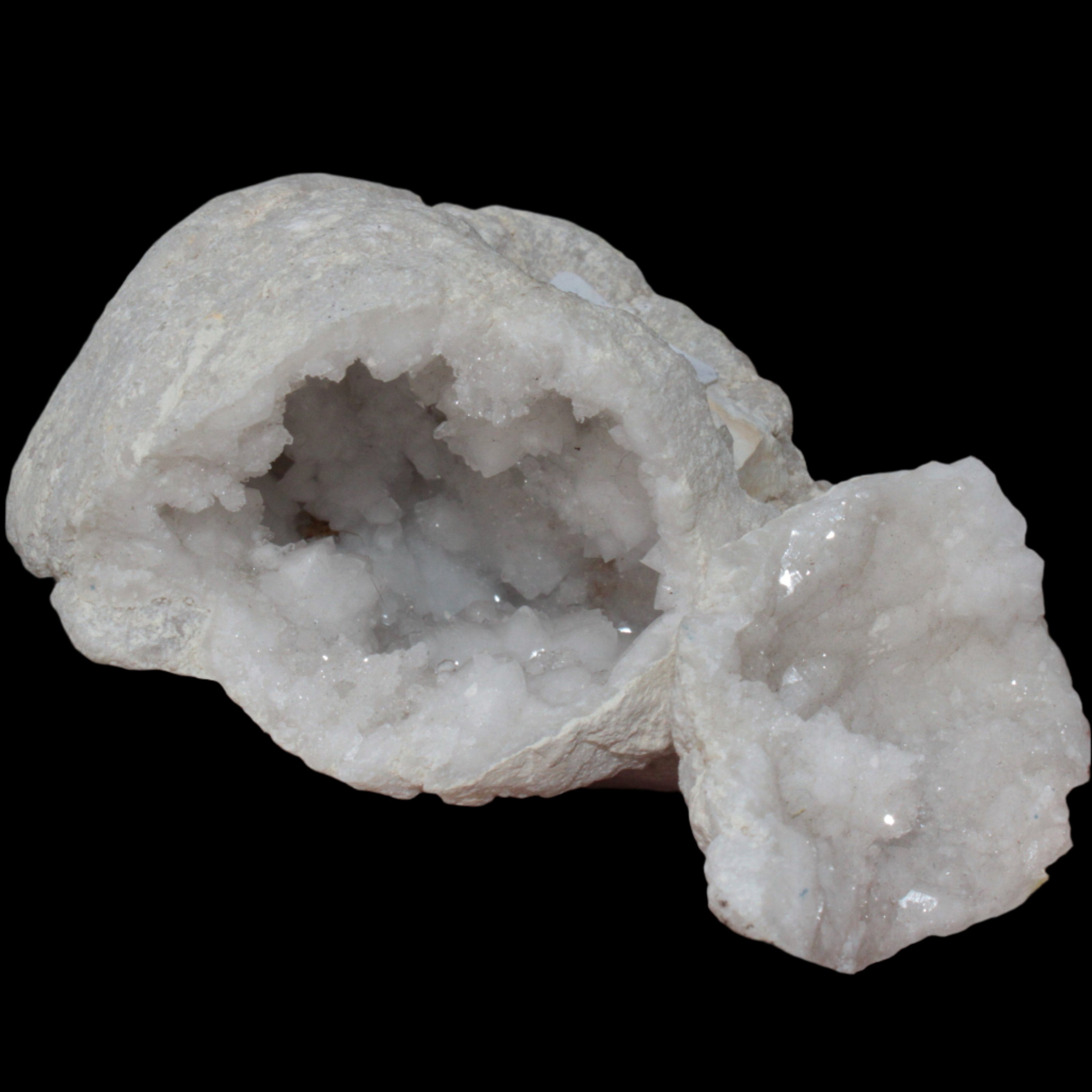 Quartz geode 238.8g in sunshine - Rocks and Things Store