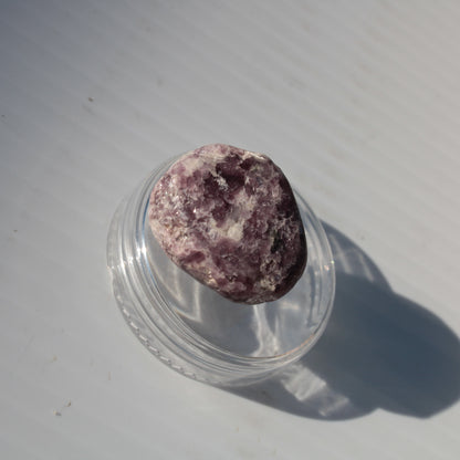 Lepidolite tumble polished stone 6-12g Rocks and Things