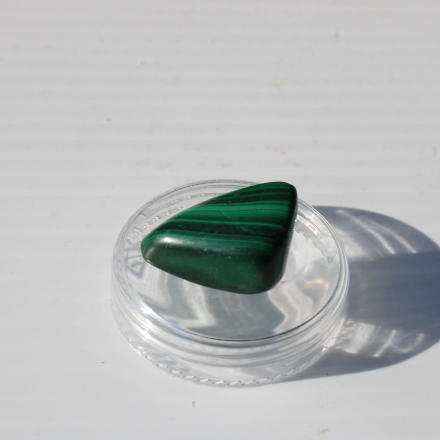 Malachite tumble polished stone 6-9g Rocks and Things