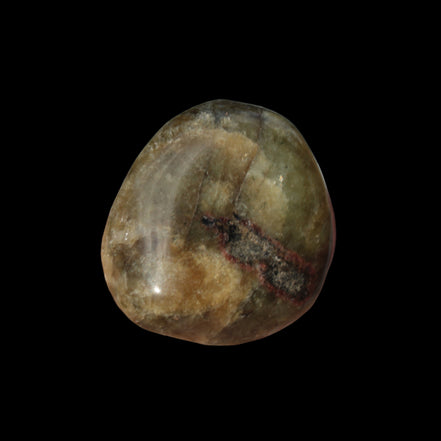 Labradorite tumbled stone 45g in sunlight - Rocks and Things Store