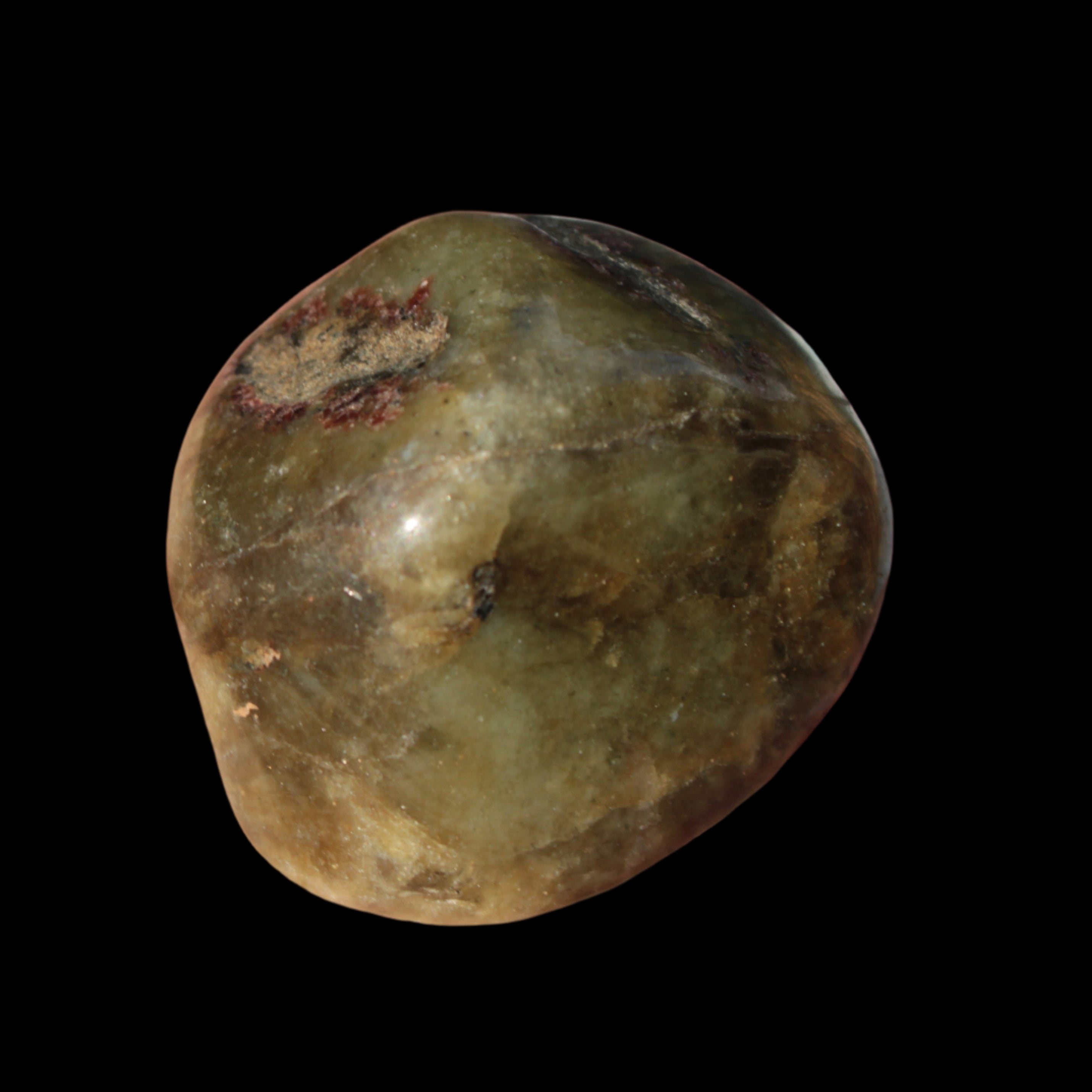 Labradorite tumbled stone 45g in sunlight - Rocks and Things Store