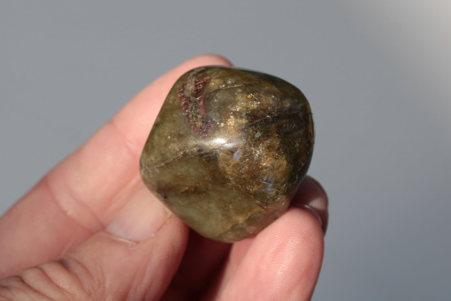 Labradorite tumbled stone 45g Rocks and Things