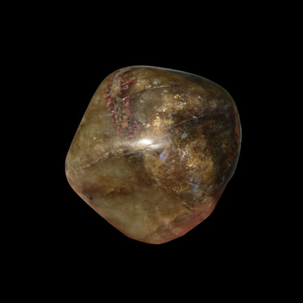 Labradorite tumbled stone 45g in sunlight - Rocks and Things Store