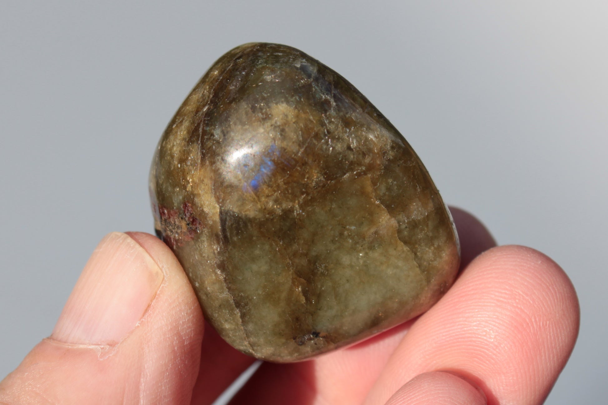 Labradorite tumbled stone 45g Rocks and Things