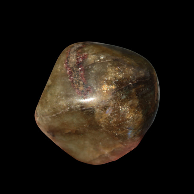Labradorite tumbled stone 45g in sunlight - Rocks and Things Store