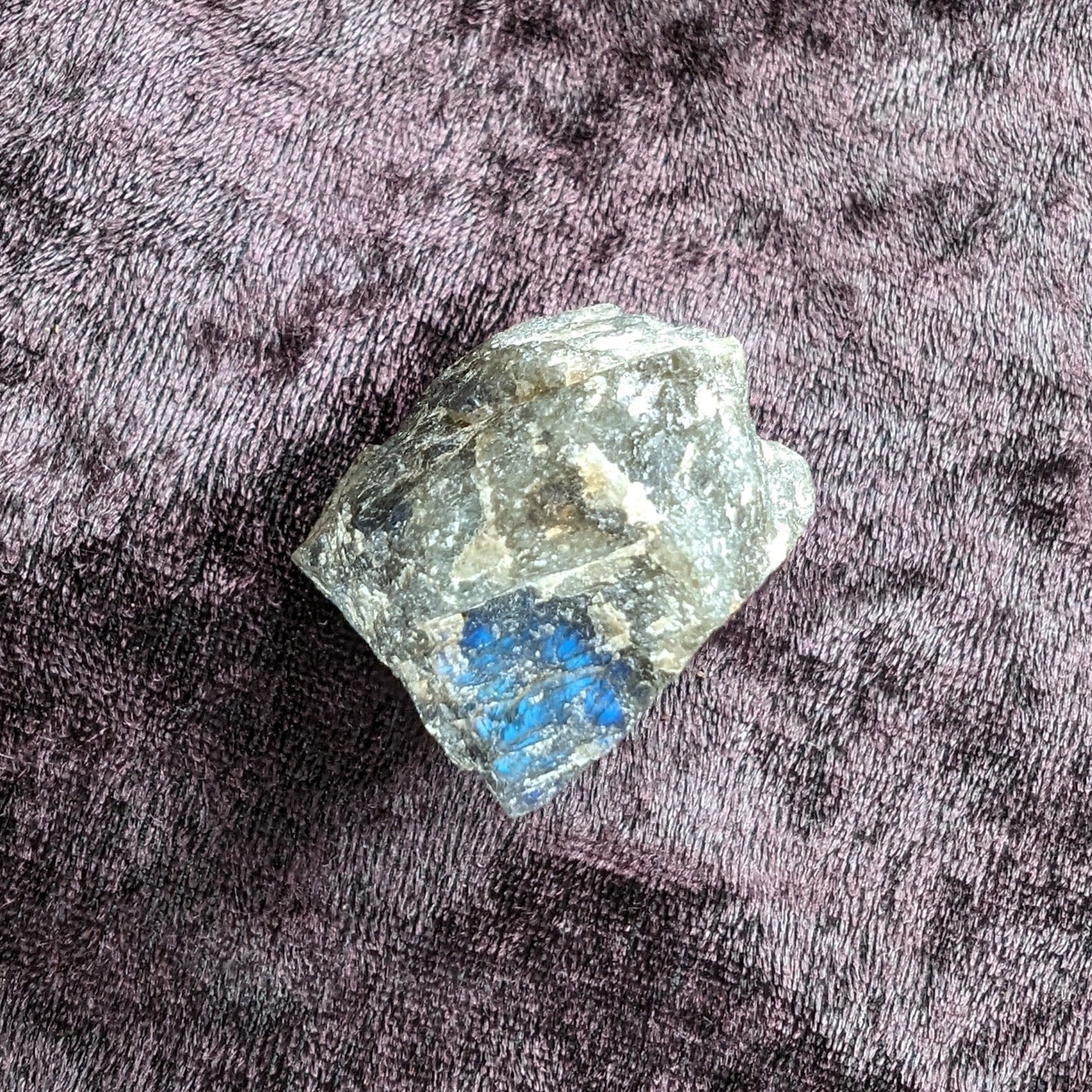 Labradorite raw crystal 66g Rocks and Things