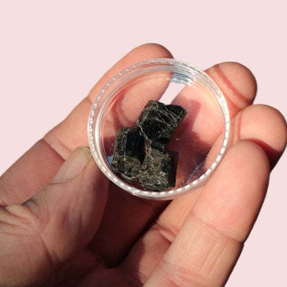 Black Tourmaline 3 crystals 5-7g Rocks and Things