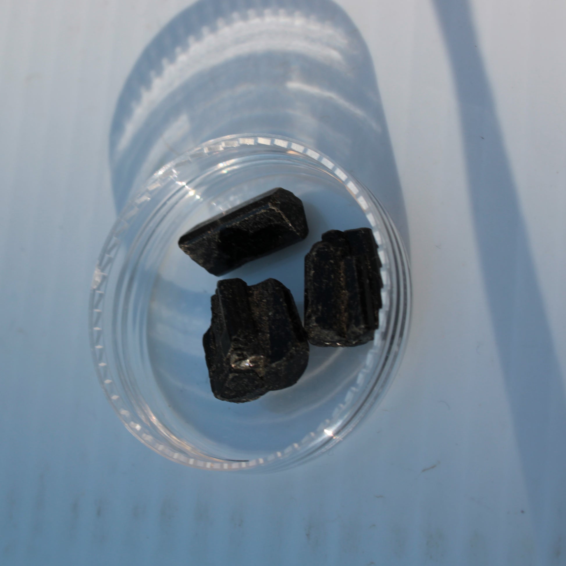 Black Tourmaline 3 crystals 5-7g Rocks and Things