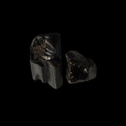 Black Tourmaline 2 crystals 10g Rocks and Things