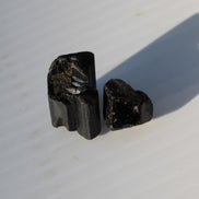 Black Tourmaline 2 crystals 10g Rocks and Things