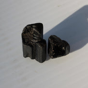 Black Tourmaline 2 crystals 10g Rocks and Things