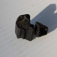 Black Tourmaline 2 crystals 10g Rocks and Things