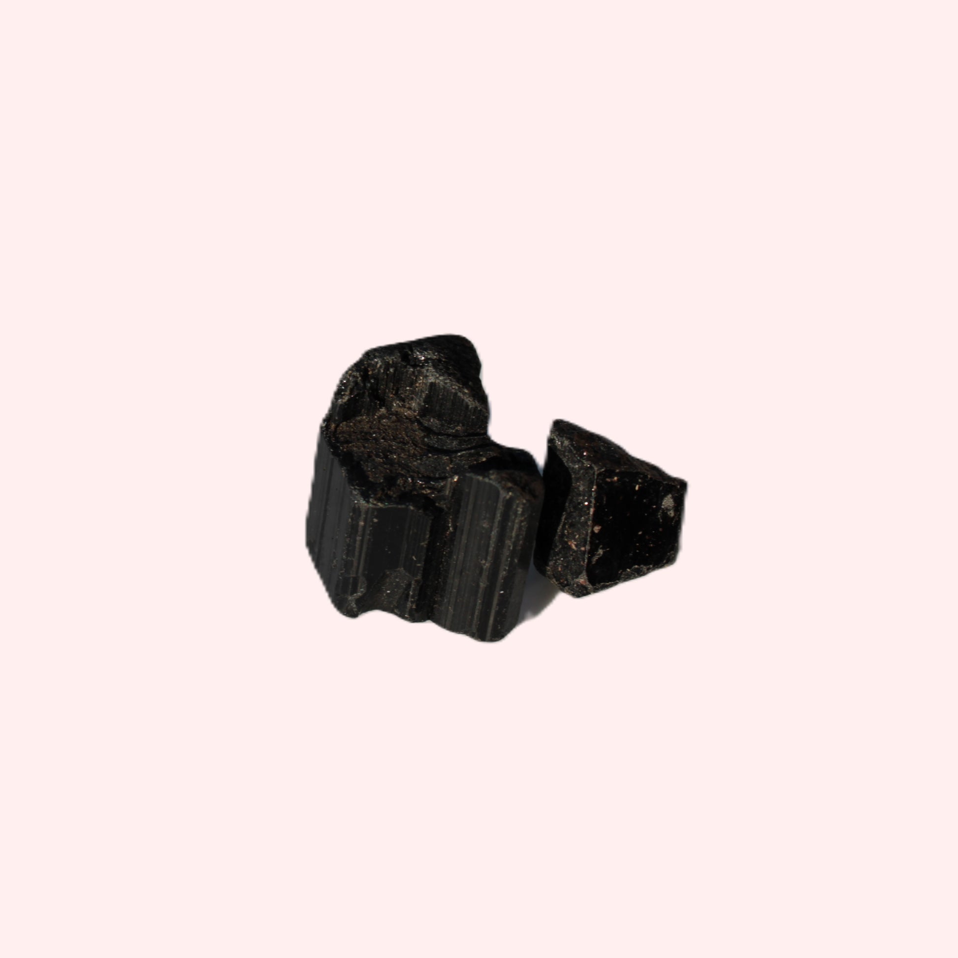 Black Tourmaline 2 crystals 10g Rocks and Things